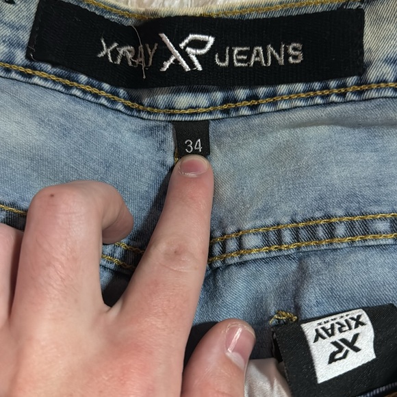 X Ray Jean Shorts - Size 34 - Picture 3 of 4